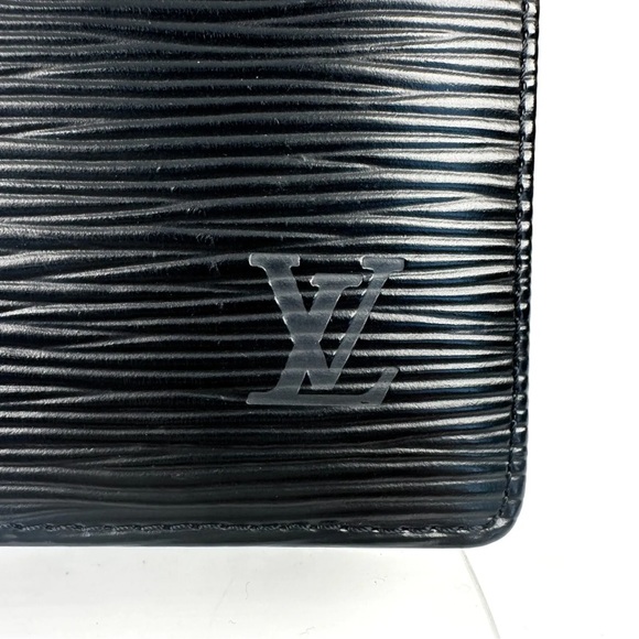 100% authentic vintage LOUIS VUITTON Agenda Posh Epi Leather Black - Picture 4 of 15